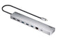 ATEN UH3240-AT laptop dock/port replicator Wired USB Type-C Silver