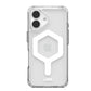 Urban Armor Gear Plyo mobile phone case 17 cm (6.7") Cover Transparent, White