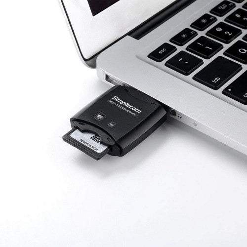 Simplecom CR303 card reader USB 3.2 Gen 1 (3.1 Gen 1) Black