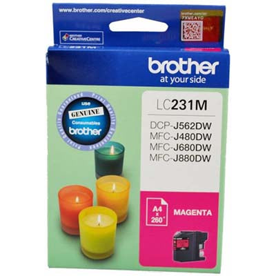 Brother LC231M ink cartridge 1 pc(s) Original Magenta