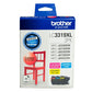 Brother LC3319XL ink cartridge 3 pc(s) Original Cyan, Magenta, Yellow