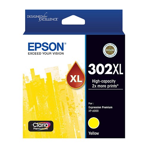 Epson 302XL ink cartridge 1 pc(s) High (XL) Yield Yellow