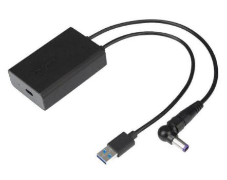 Targus ACA42AUZ cable gender changer USB 3.0 Type A, 3.5 mm USB Type C Black
