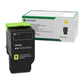 Lexmark 78C6UYE toner cartridge Yellow
