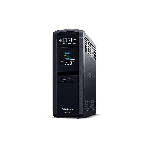 CyberPower CP1600EPFCLCD uninterruptible power supply (UPS) Line-Interactive 1.6 kVA 1000 W 6 AC outlet(s)