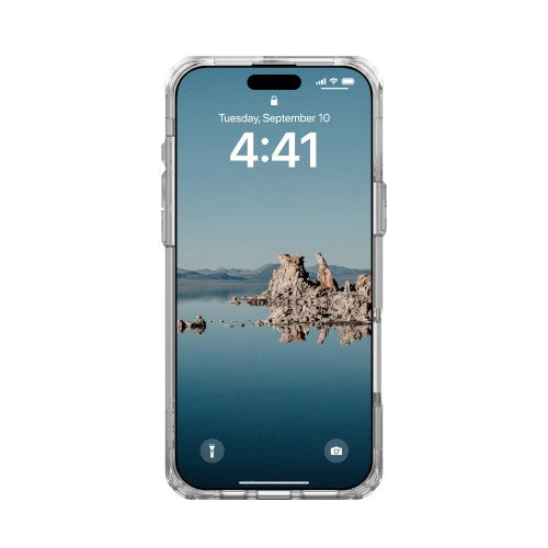 Urban Armor Gear Plyo mobile phone case 17.5 cm (6.9") Cover Transparent, White