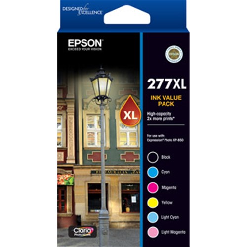 Epson C13T278892 ink cartridge Original High (XL) Yield Black, Cyan, Light Cyan, Light magenta, Magenta, Yellow