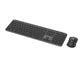 Logitech Signature Slim Combo MK950 keyboard Mouse included Office RF Wireless + Bluetooth QWERTY English Graphite