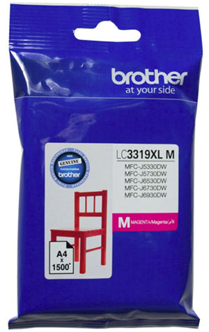 Brother LC3319XLM ink cartridge 1 pc(s) Original High (XL) Yield Magenta