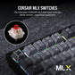 Corsair K65 PLUS WIRELESS 75 % RGB keyboard Gaming RF Wireless + USB QWERTY English Black