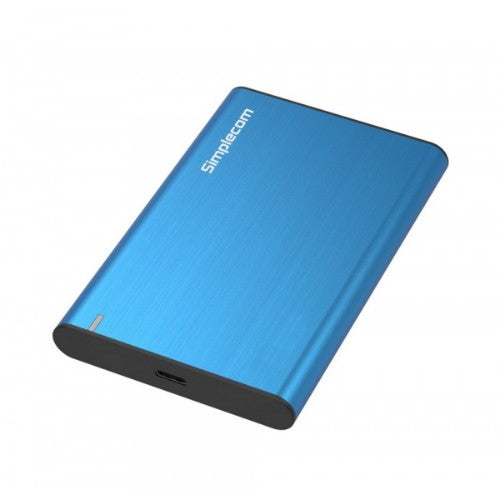 Simplecom SE221 HDD/SSD enclosure Blue 2.5"