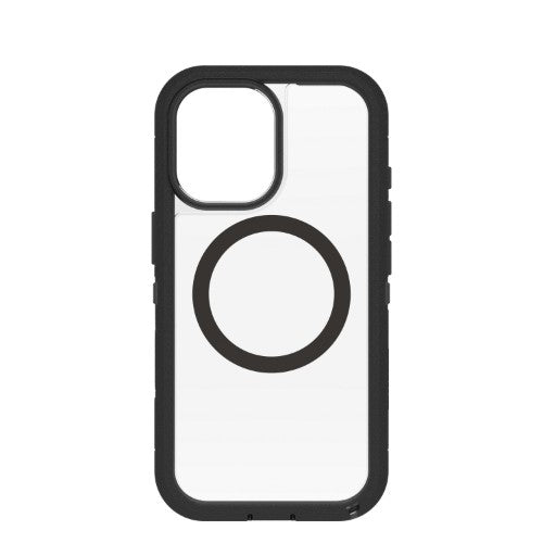 OtterBox Defender Pro XT Clear Series for Apple iPhone 17, transparent/black