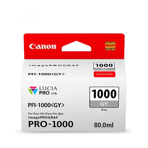 Canon PFI-1000GY Grey Ink Cartridge