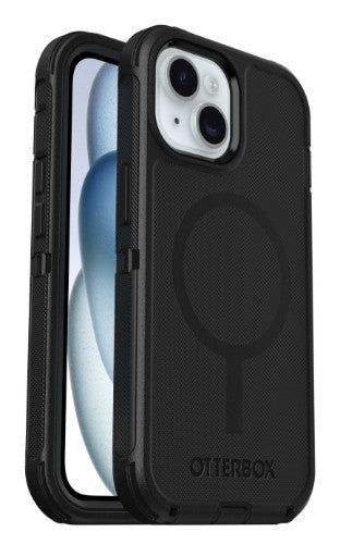 OtterBox Defender Series for MagSafe for Apple iPhone 16e/15/14/13, black - No Retail Packaging