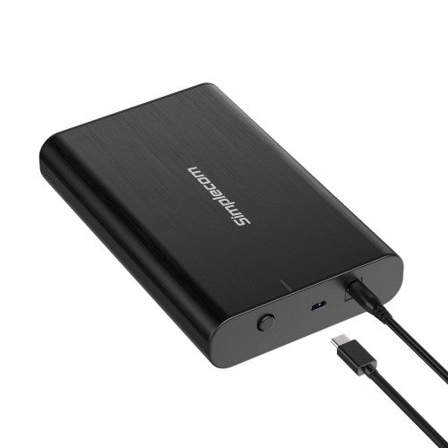 Simplecom SE331 storage drive enclosure HDD/SSD enclosure Black 2.5/3.5"