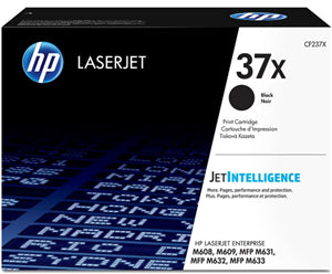 HP 37X High Yield Black Original LaserJet Toner Cartridge