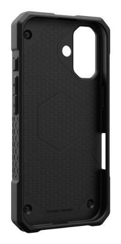 Urban Armor Gear Monarch Pro kevlar mobile phone case 15.5 cm (6.1") Cover Black