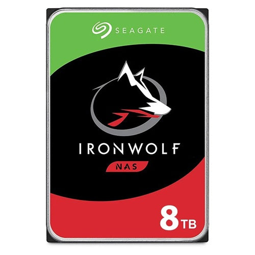 Seagate IronWolf ST8000VN002 internal hard drive 8 TB 5400 RPM 256 MB 3.5" Serial ATA III