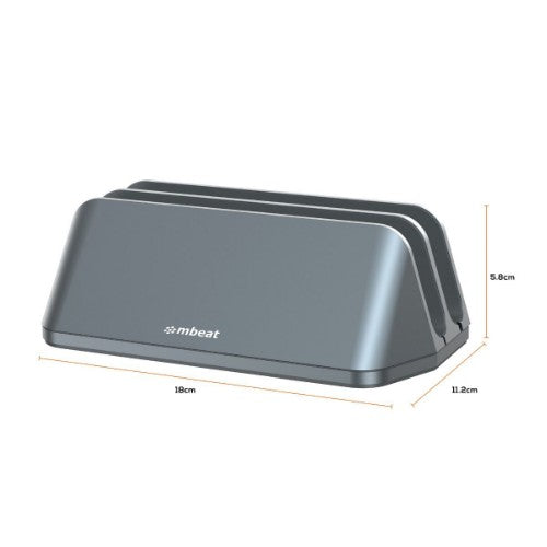 MBeat MB-STD-S5GRY holder Passive holder Laptop, Tablet/UMPC Silver