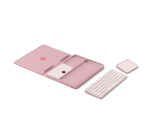 Logitech 920-011284 mobile device keyboard QWERTY English Bluetooth Pink