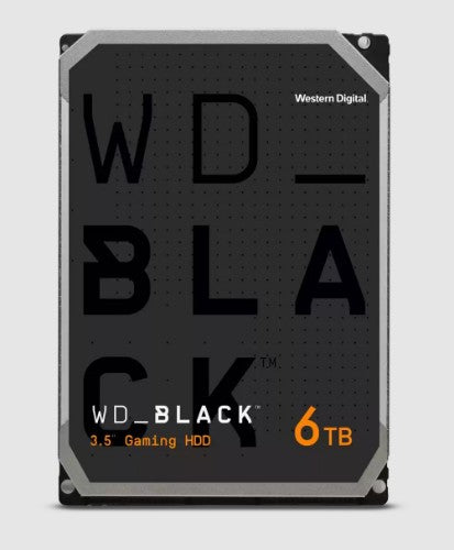 Western Digital WD_BLACK WD6004FZBX internal hard drive 6 TB 7200 RPM 256 MB 3.5" Serial ATA III