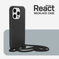 OtterBox React Series Necklace MagSafe for iPhone 15 Pro, Black