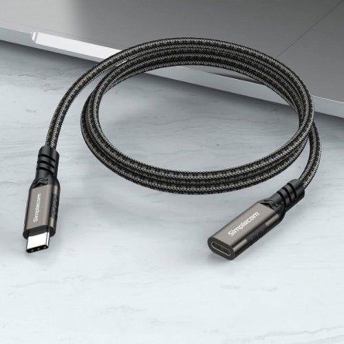 Simplecom CAU605 USB cable 0.5 m USB 3.2 Gen 2x2 USB C Black
