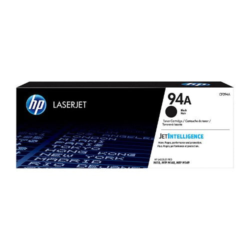 HP 94A Black Original LaserJet Toner Cartridge