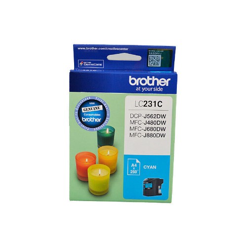 Brother LC231C ink cartridge 1 pc(s) Original Cyan