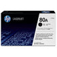 HP 80A Black Original LaserJet Toner Cartridge