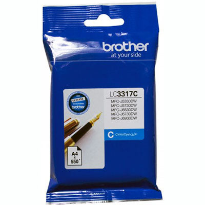 Brother LC3317C ink cartridge 1 pc(s) Original Cyan