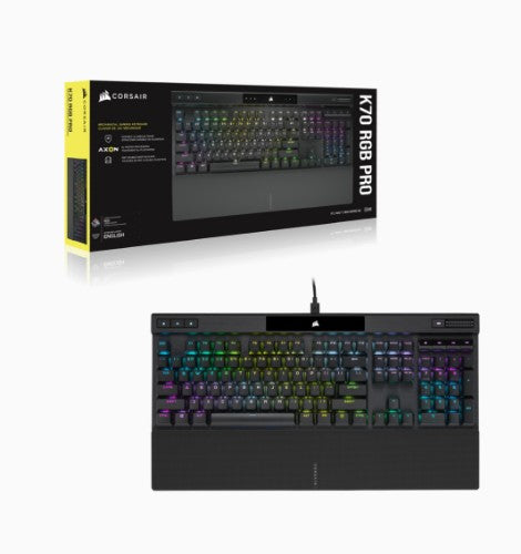 Corsair K70 RGB PRO keyboard Gaming USB QWERTY English Black