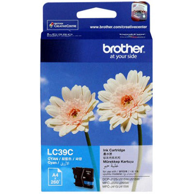 Brother LC39C ink cartridge 1 pc(s) Original Standard Yield Photo cyan