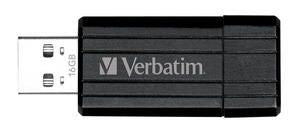 Verbatim PinStripe - USB Drive 16 GB - Black