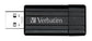 Verbatim PinStripe - USB Drive 16 GB - Black