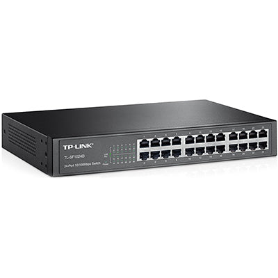 TP-Link TL-SF1024D network switch Unmanaged Fast Ethernet (10/100) Grey