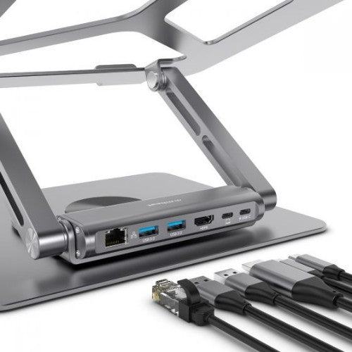 MBeat Stage S12 Laptop & tablet stand Grey 43.2 cm (17")
