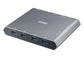 ATEN 2-Port 4K DisplayPort USB-C KVM Dock Switch with Power Pass-through
