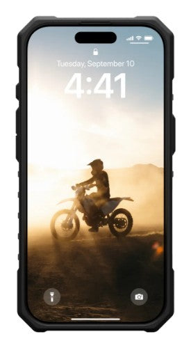 Urban Armor Gear 114464114343 mobile phone case 16 cm (6.3") Cover Black, Grey, White