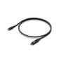 Ubiquiti UACC-Cable-USB-100W-1M-BK USB cable USB C Black, Grey