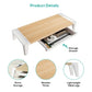 MBeat activiva ErgoLife Freestanding White, Wood