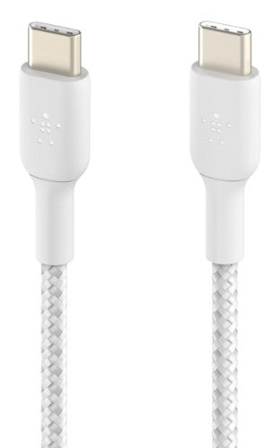 Belkin CAB004BT1MWH2PK USB cable USB 2.0 1 m USB C White