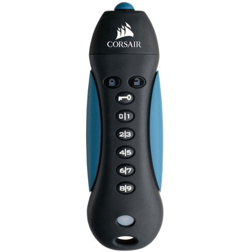 Corsair Padlock USB flash drive 256 GB USB Type-A 3.2 Gen 1 (3.1 Gen 1) Black, Blue