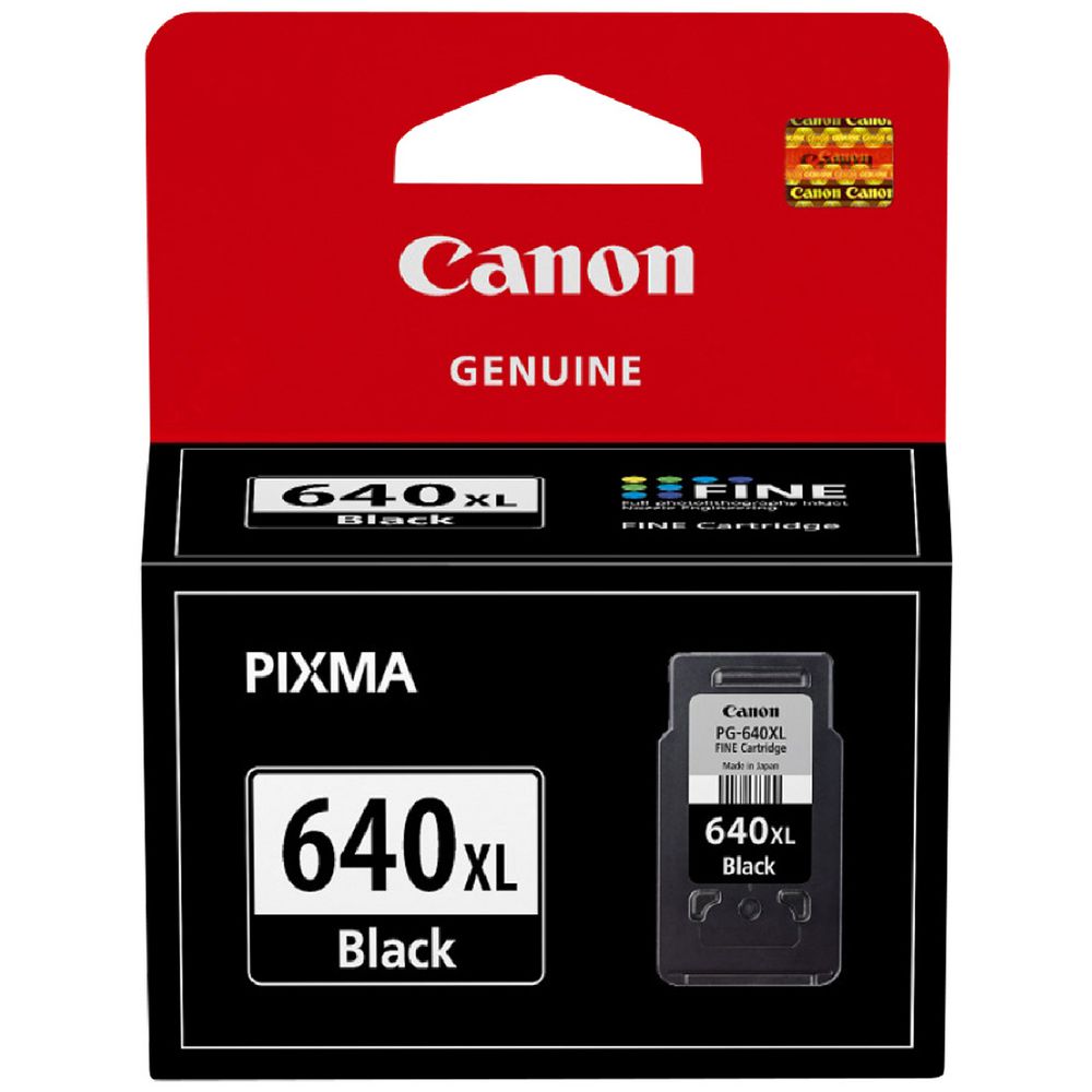 Canon PG-640XL High Yield Ink Cartridge for PIXMA - Black