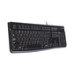 Logitech 920-002582 keyboard USB English Black