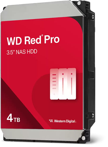 Western Digital Red Pro internal hard drive 4 TB 7200 RPM 256 MB 3.5" Serial ATA