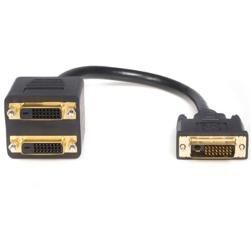 Astrotek AT-DVID-TO-DVIDX2 DVI cable 0.3 m DVI-D 2 x DVI-D Black