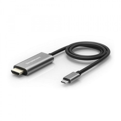 Simplecom DA321 video cable adapter 1.8 m USB Type-C HDMI Type A (Standard) Black