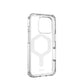 Urban Armor Gear Plyo mobile phone case 16 cm (6.3") Cover Transparent, White