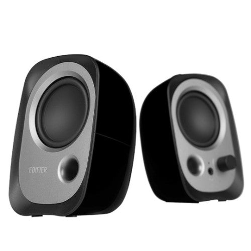 Edifier R12U Black, Silver Wired 4 W